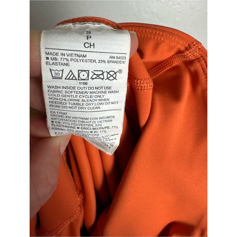 Old Navy High Waisted PowerSoft Crop Jogger Pant Buttery Soft - Orange - Picture 4 of 12